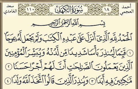 surah al kahf transliteration