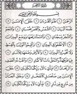 Surah Al Rahman transliteration 