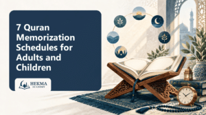 Quran memorization schedules for adults and children